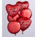 Μπαλόνια Καρδιές Σ'αγαπώ!